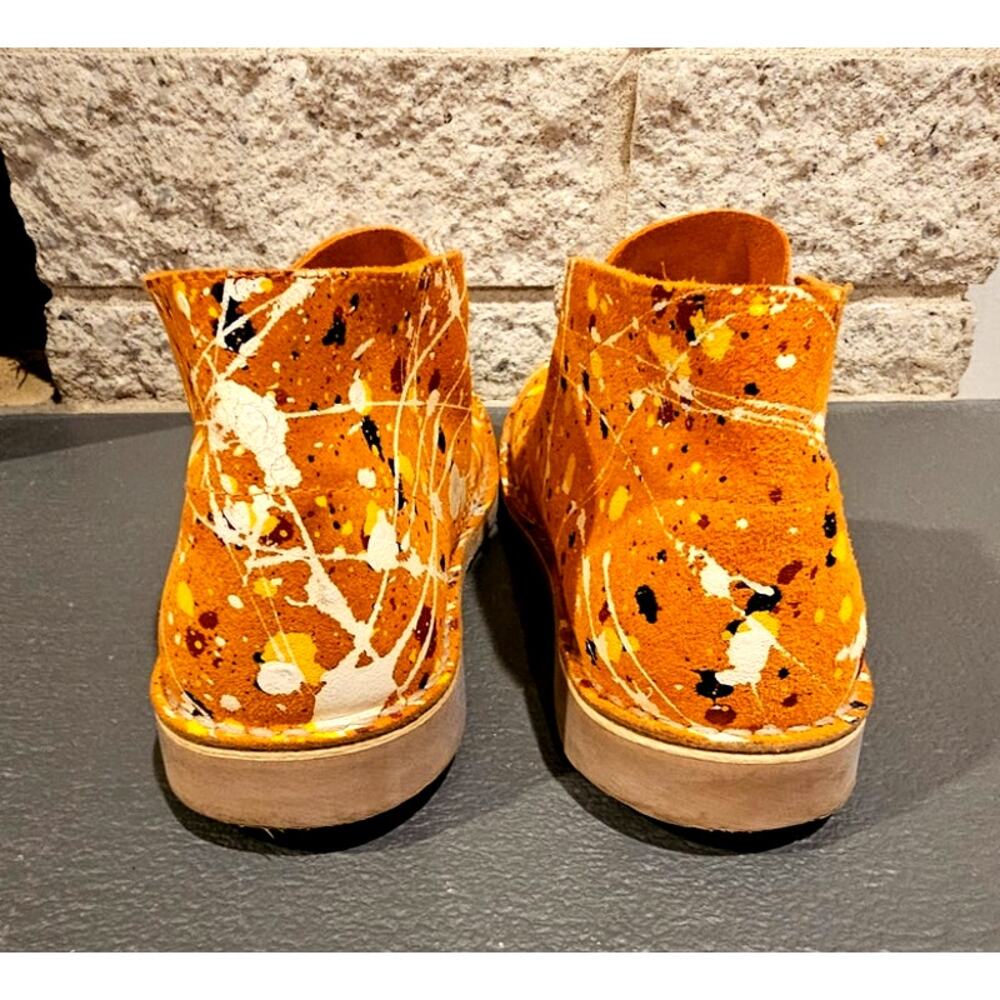 Mogambo Boots Handmade (Spain) Leather Desert Safari Chukka Sz 6.5 US NEW - Picture 7 of 8